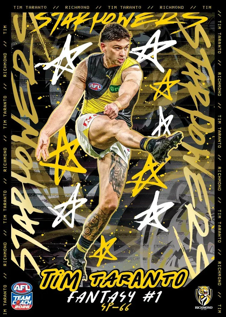 Tim Taranto, SP-66, TEAM Star Powers, 2026 Teamcoach AFL