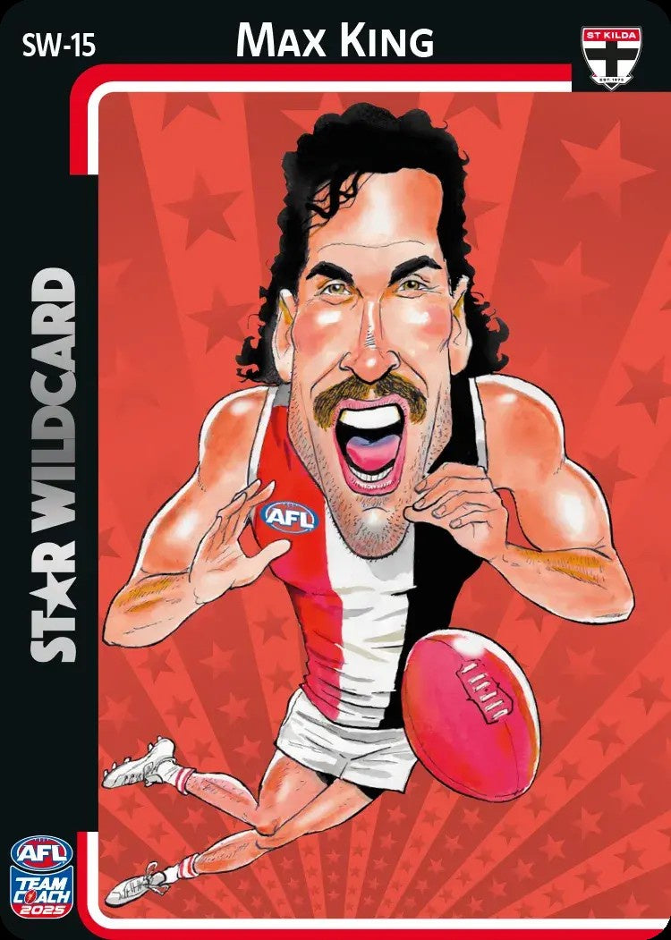 Max King, TEAM Star Wildcard, 2025 Teamcoach AFL