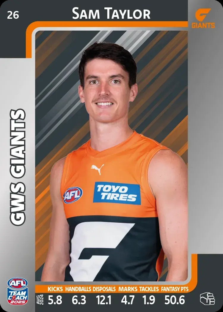 2025 Teamcoach AFL Silver Parallel Cards - Cards 1 to 100 - Pick Your Card