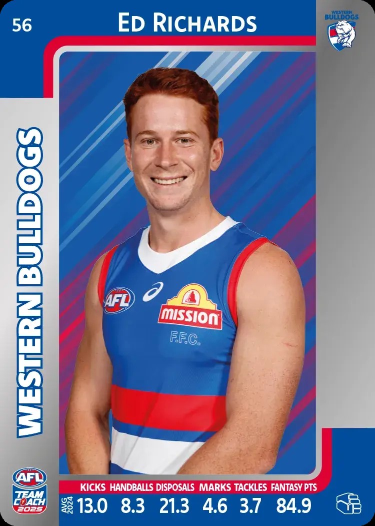 2025 Teamcoach AFL Silver Parallel Cards - Cards 1 to 100 - Pick Your Card