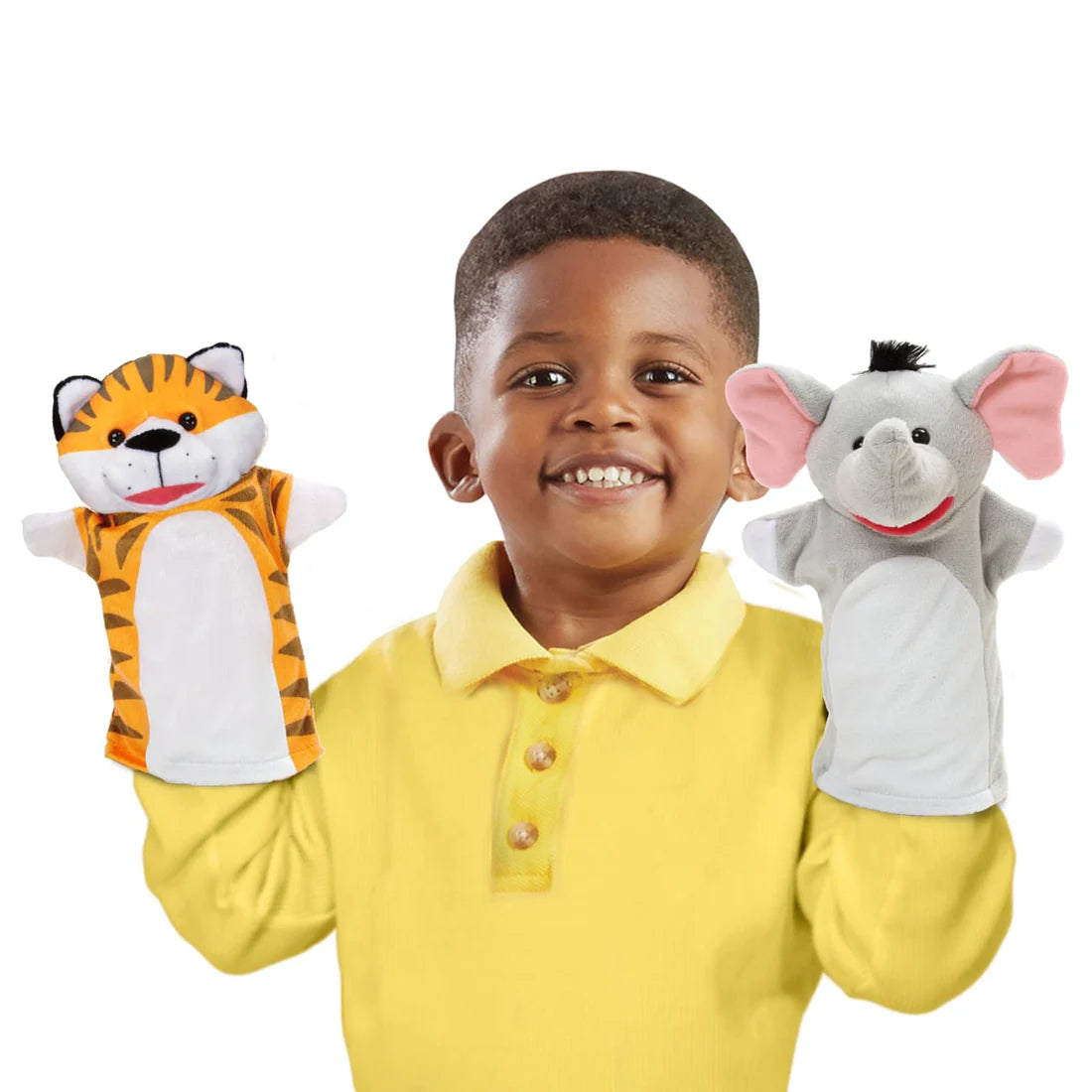 Melissa & Doug - Safari Buddies Hand Puppets