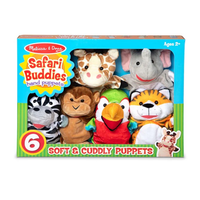 Melissa & Doug - Safari Buddies Hand Puppets
