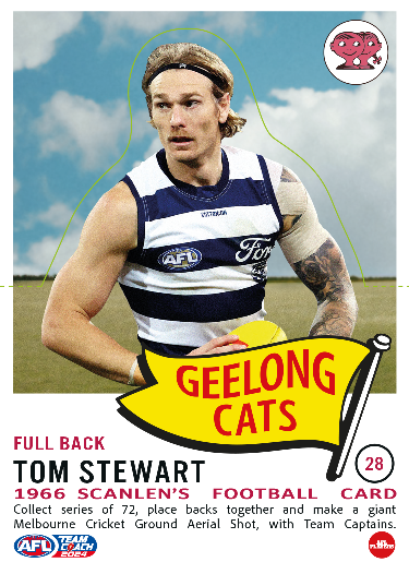 2024 Teamcoach AFL Scanlens Die-Cut - Cards 1 to 72 - Pick Your Card