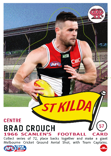 2024 Teamcoach AFL Scanlens Die-Cut - Cards 1 to 72 - Pick Your Card