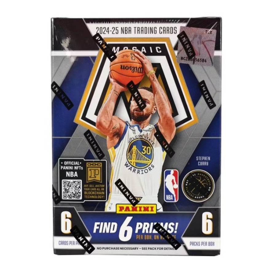 2024-25 Panini Mosaic Basketball 6-Pack NBA Blaster Box