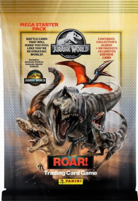 COMBO: Panini Jurassic World - ROAR Trading Card Game Box & Starter Pack