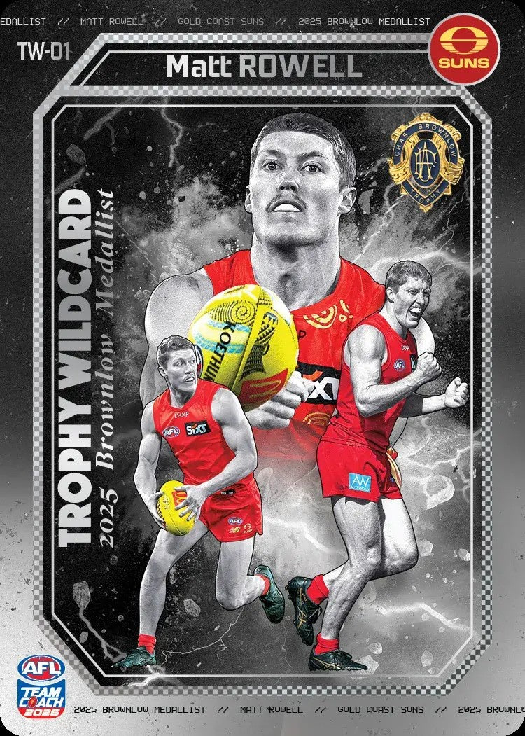 Matt Rowell, Trophy Wildcard, 2026 Teamcoach AFL
