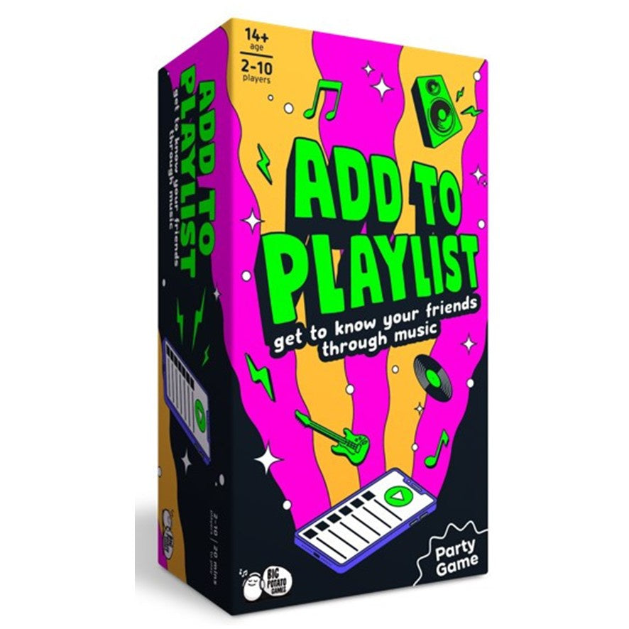 Add to Playlist Party Game