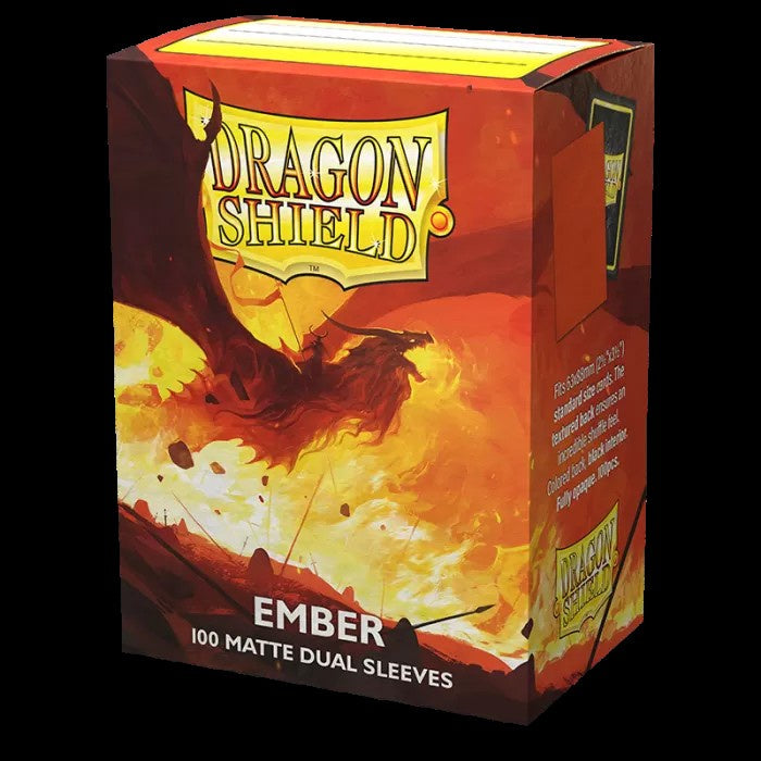 Dragon Shield: Sleeves – Matte Dual – Ember (Alaric, Revolution Kindler)