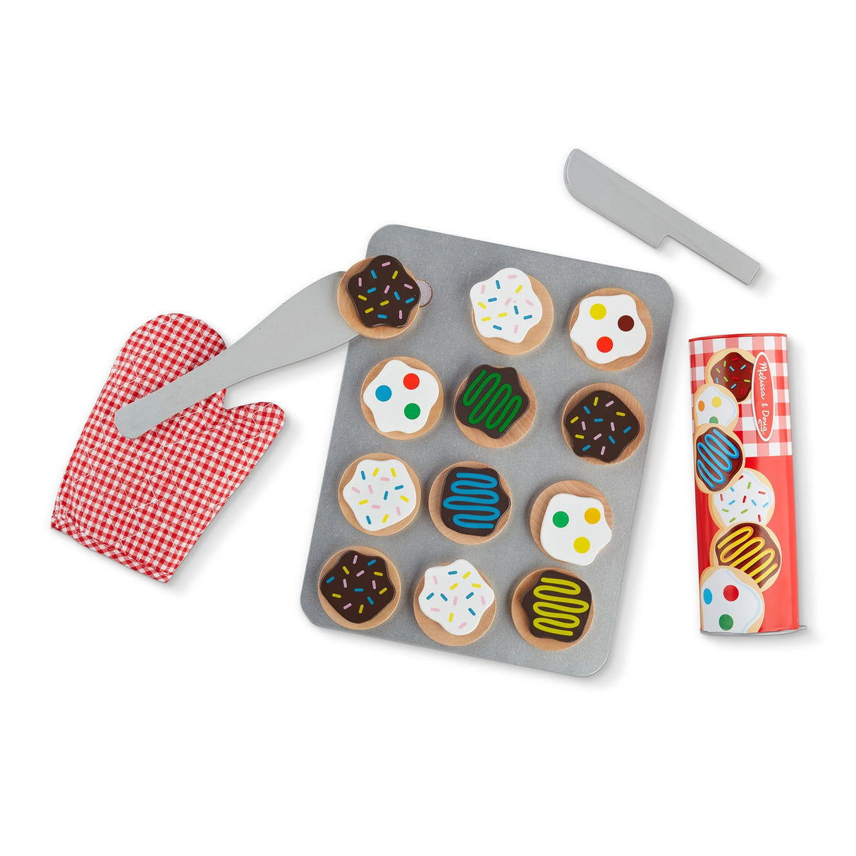 Melissa & Doug - Slice & Bake Cookie Set - Wooden Play Food