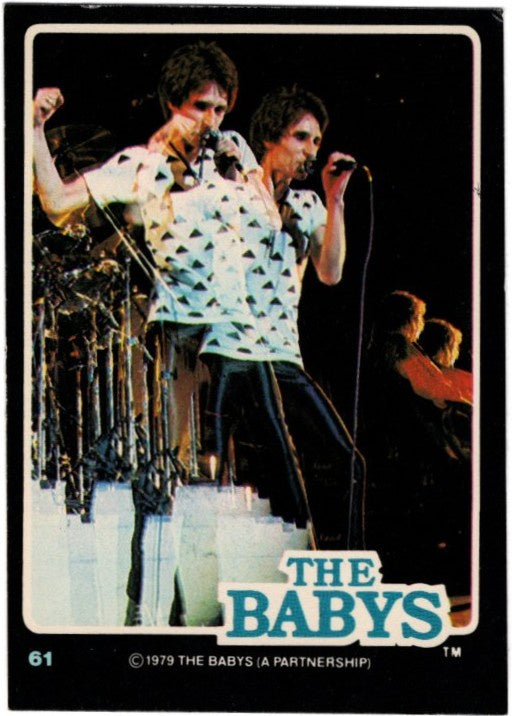The Babys #61, 1979 Donruss Rockstars