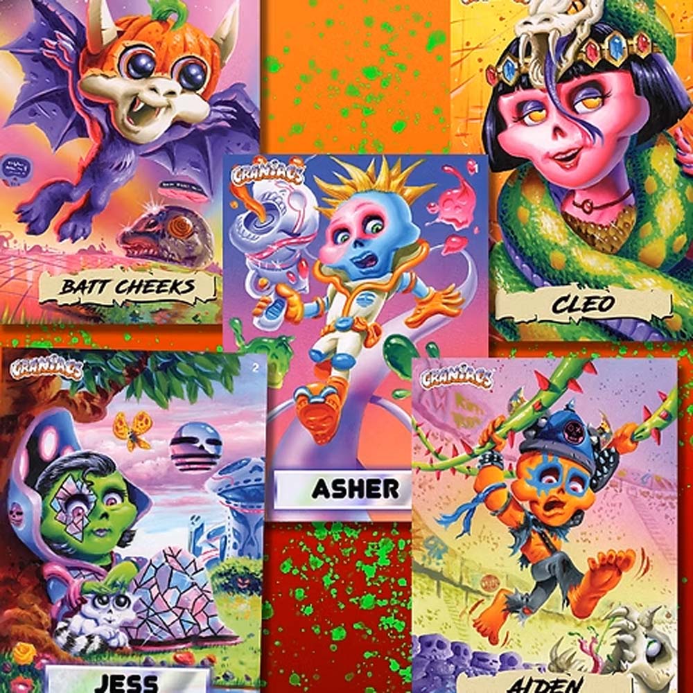 Craniacs Trading Cards Blaster Box Series 3