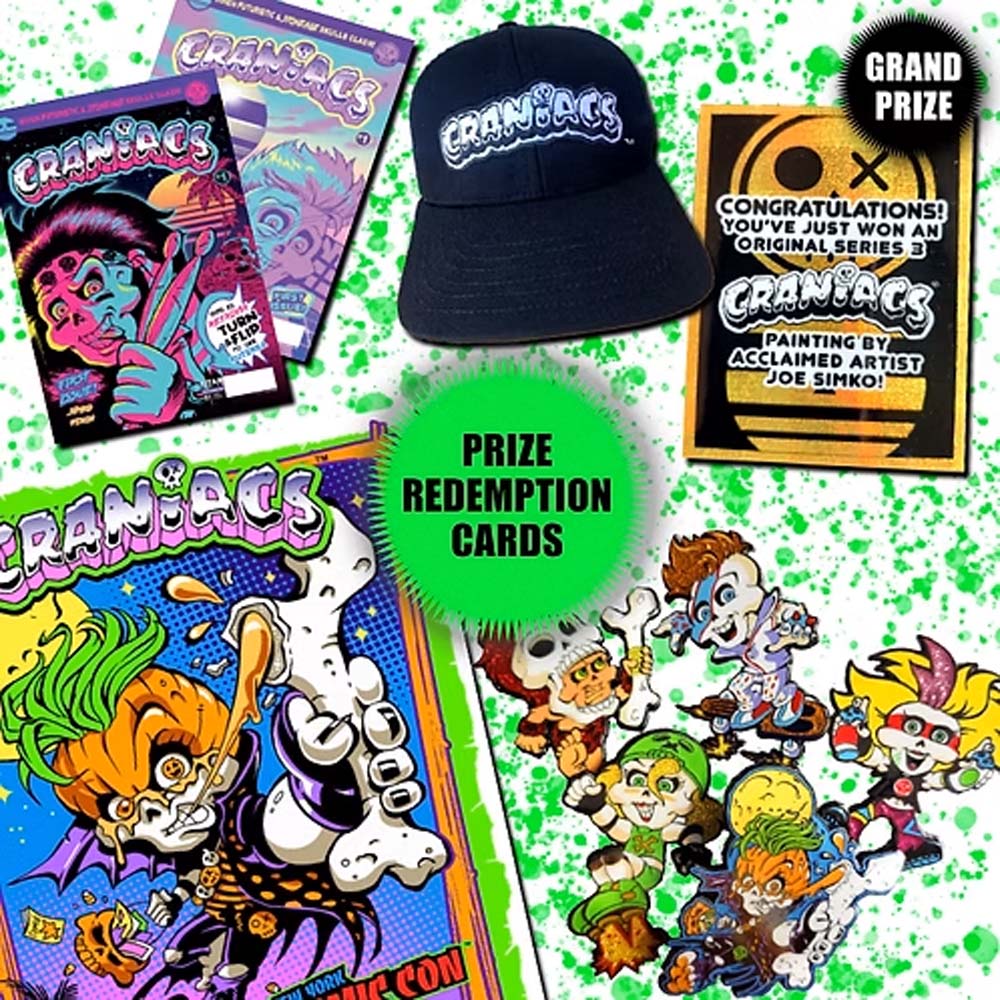 Craniacs Trading Cards Blaster Box Series 3