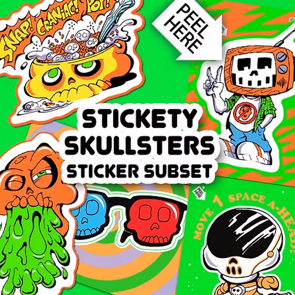 Craniacs Trading Cards Blaster Box Series 3