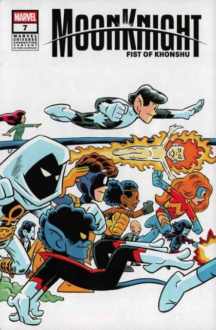 Moon Knight: Fist of Khonshu #7 Giarrusso Marvel Universe Connecting Variant Comic