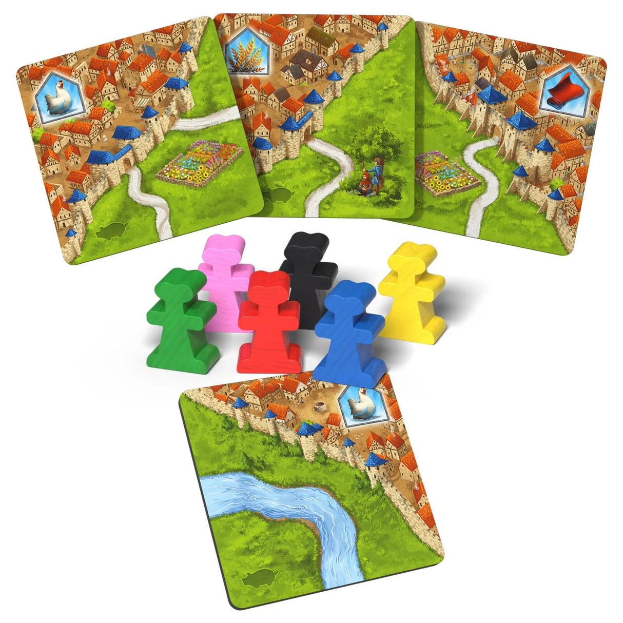 Carcassonne Expansion 2 - Traders and Builders (2025 Redesign)