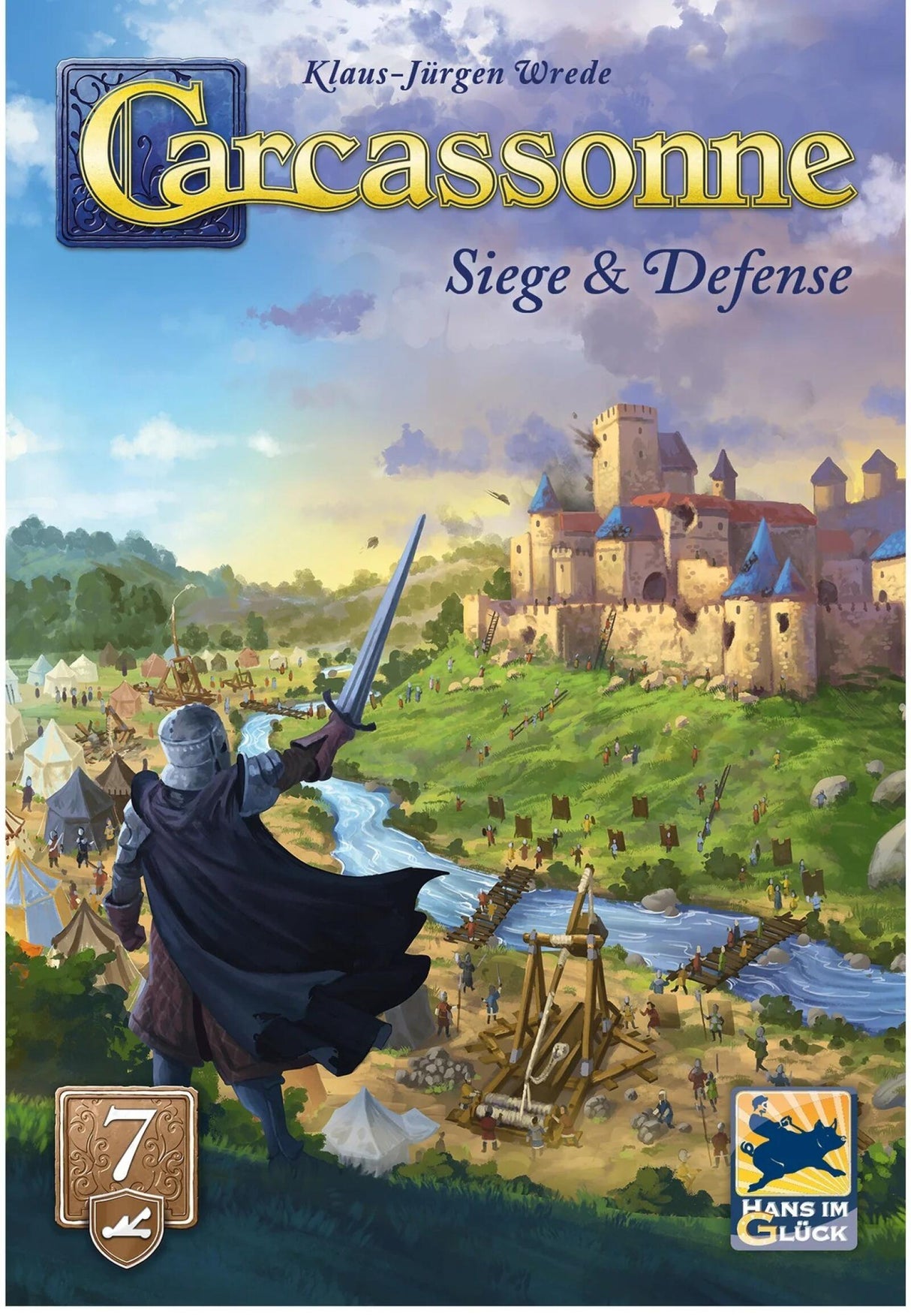 Carcassonne Expansion 7 - Siege and Defence (2025 Redesign)