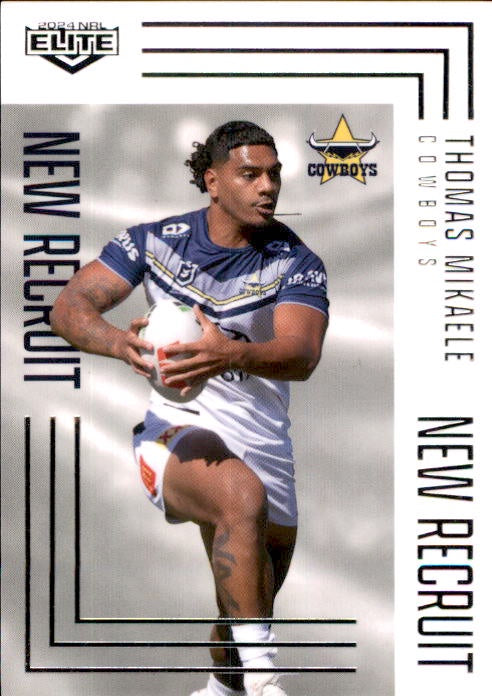 Thomas Mikaele, New Recruit, 2024 TLA Elite NRL Rugby League