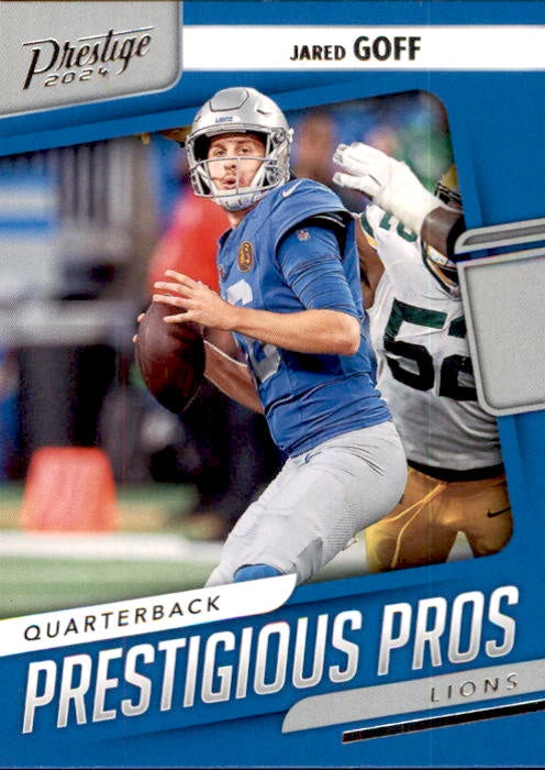 Jared Goff, Prestigious Pros, 2024 Panini Prestige Football NFL