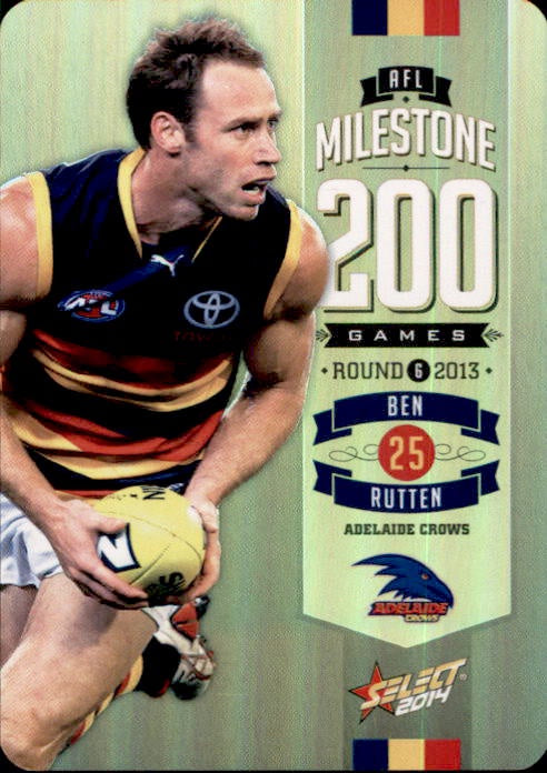 Ben Rutten, 200 Game Milestone, 2014 Select AFL Champions