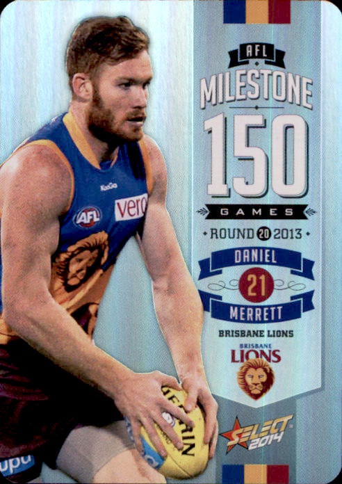 Daniel Merrett, 150 Game Milestone, 2014 Select AFL Champions