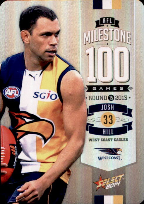 Josh Hill, 100 Game Milestone, 2014 Select AFL Champions