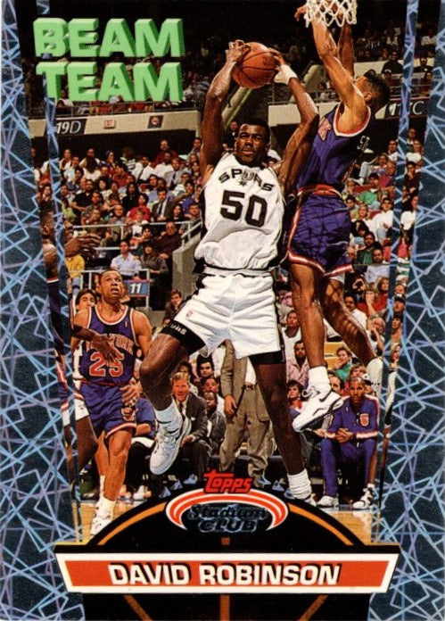 David Robinson, Beam Team, 1992-93 Topps Stadium Club Basketball NBA