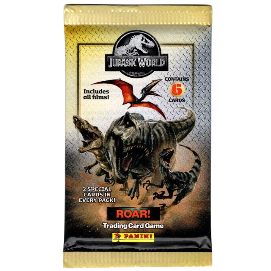 Panini Jurassic World - ROAR Trading Card Game Pack