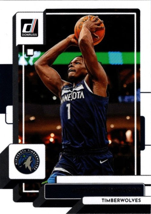 Anthony Edwards, 2022-23 Panini Donruss Basketball NBA