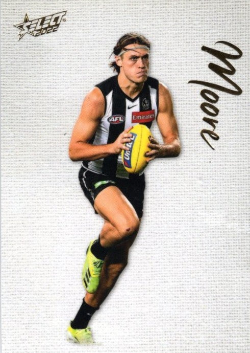 Darcy Moore, Blank Canvas, 2022 Select AFL Footy Stars