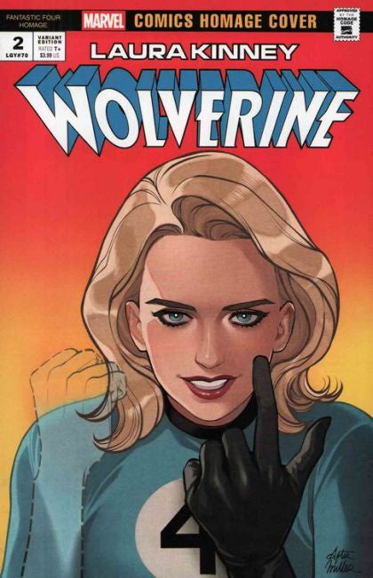 Laura Kinney: Wolverine #2 Romy Jones Fantastic Four Homage Variant Comic