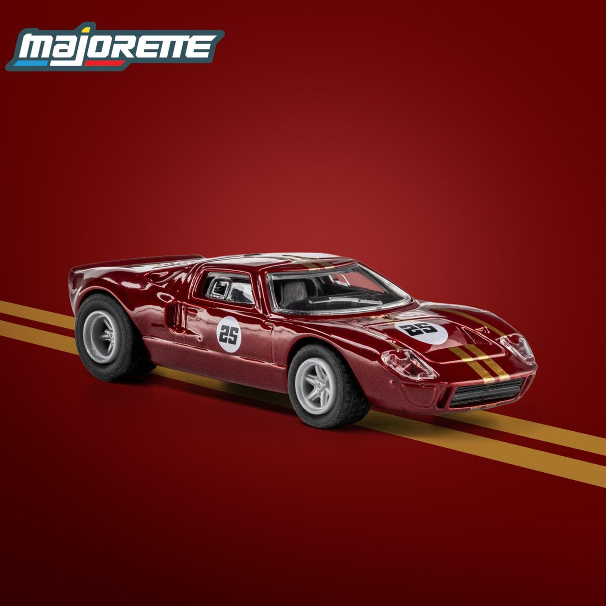 1965 Ford GT40 MK1 - Majorette: Collection Series, 1:64 Scale Diecast Car