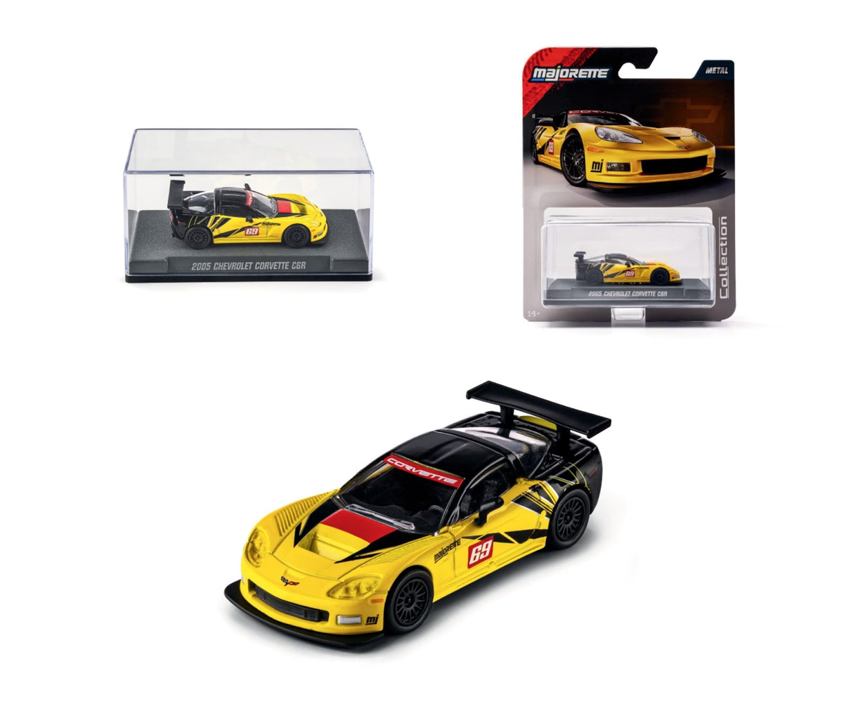 2005 Chevrolet Corvette C6R - Majorette: Collection Deluxe, 1:64 Scale Diecast Car