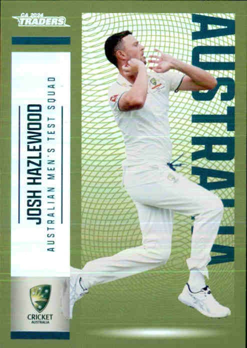 Josh Hazlewood, P004, Parallel, 2024-25 TLA CA Cricket Traders