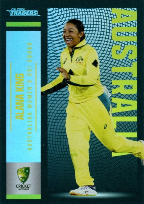 Alana King, P041, Parallel, 2024-25 TLA CA Cricket Traders