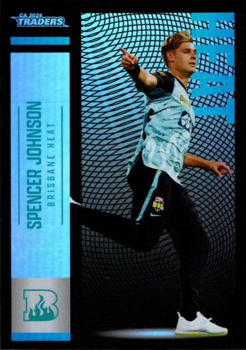 Spencer Johnson, P068, Parallel, 2024-25 TLA CA Cricket Traders