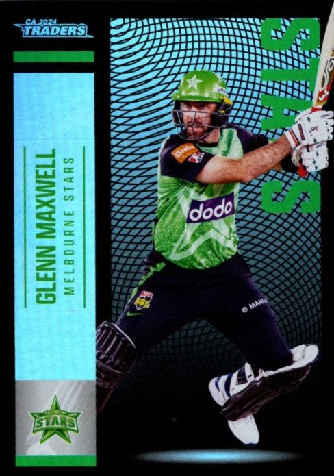 Glenn Maxwell, P106, Parallel, 2024-25 TLA CA Cricket Traders
