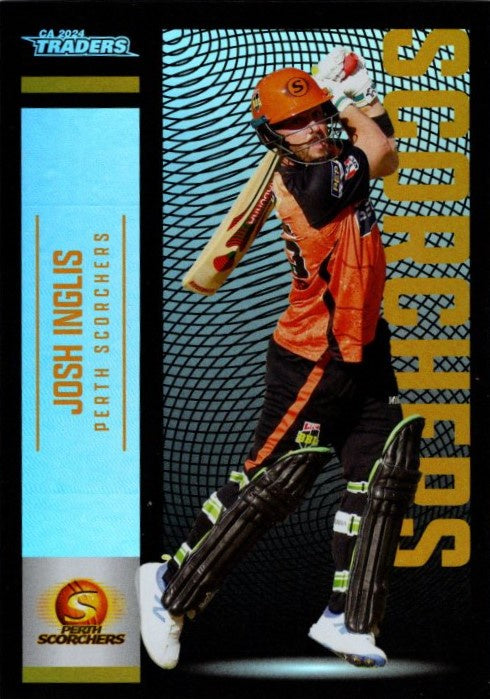 Josh Inglis, P118, Parallel, 2024-25 TLA CA Cricket Traders