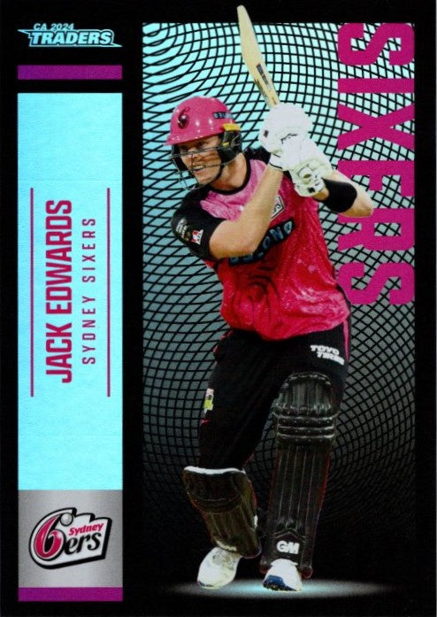 Jack Edwards, P129, Parallel, 2024-25 TLA CA Cricket Traders