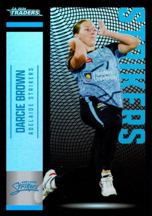 Darcie Brown, P063, Parallel, 2024-25 TLA CA Cricket Traders