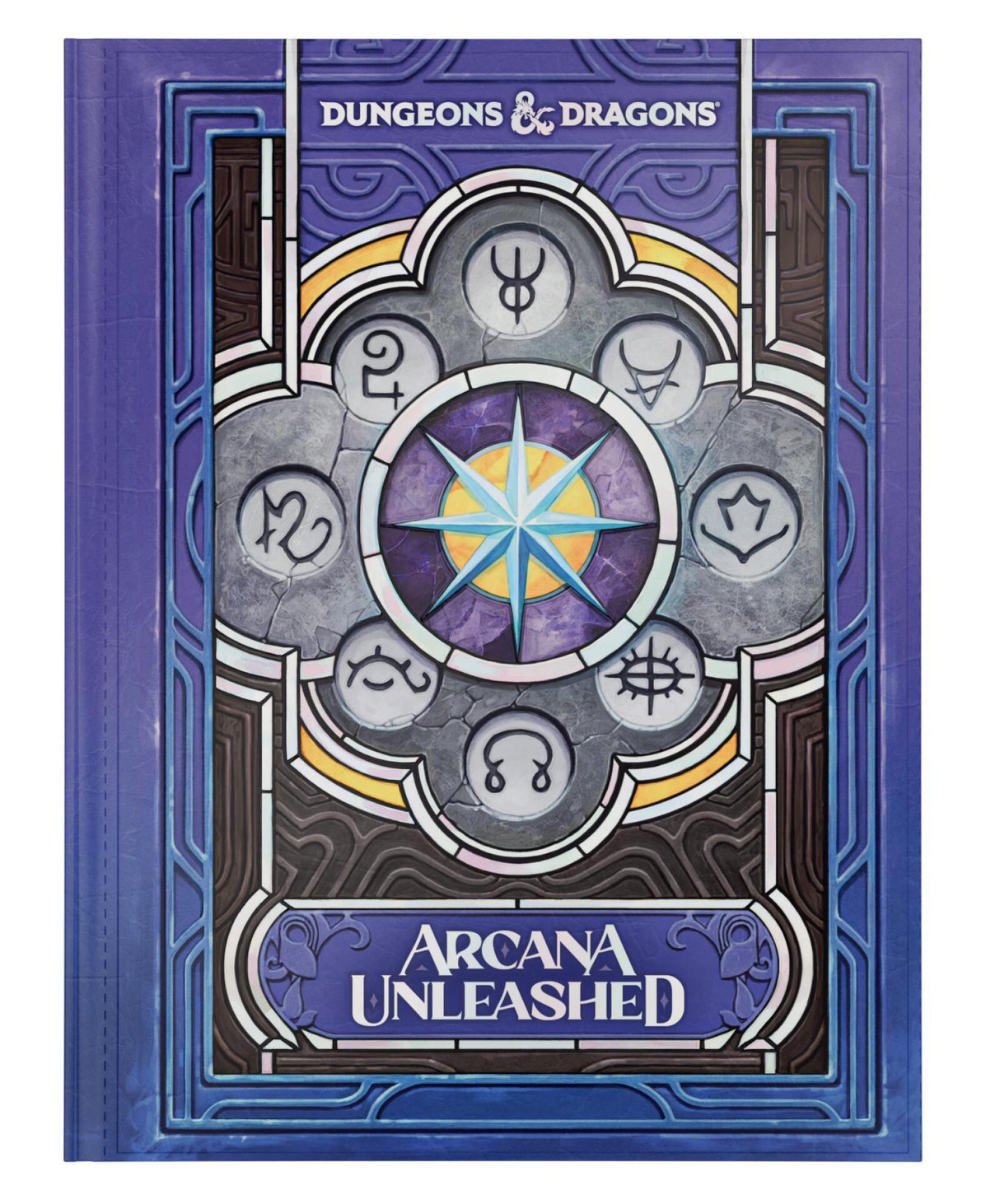 D&D Dungeons & Dragons Arcana Unleashed Hardcover Alternative Cover