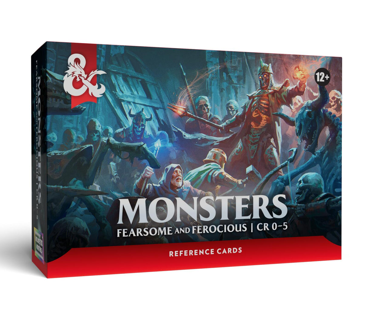 D&D Dungeons & Dragons Reference Cards Monsters Fearsome and Ferocious CR 0-5