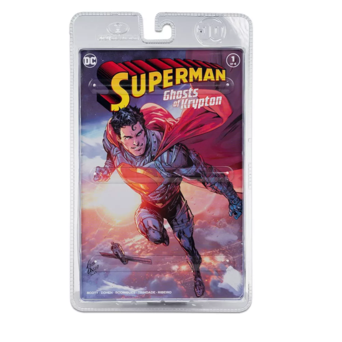 Superman: Ghosts of Krypton - Superman Page Punchers 7" Scale McFarlane Action Figure with Comic Book