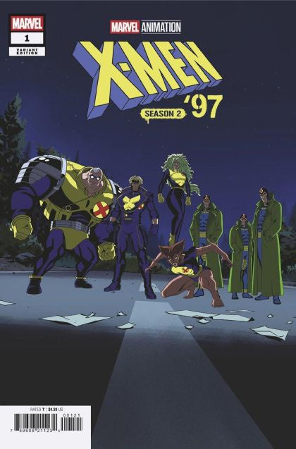 X-Men '97, Vol. 2, #1 Marvel Animation Variant Comic