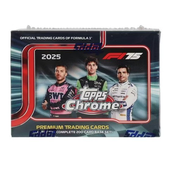 2025 Topps Chrome F1 Formula 1 Blaster Box