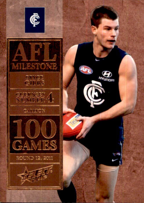 Bryce Gibbs, 100 Game Milestone, 2012 Select AFL Champions