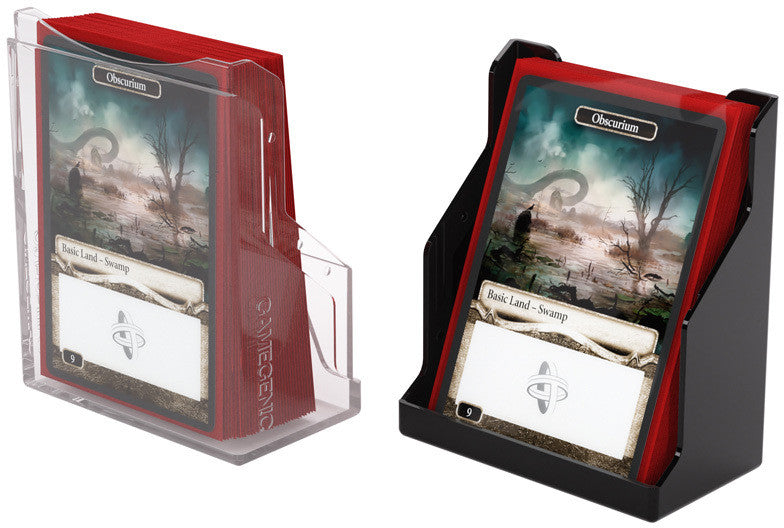 Gamegenic Bastion Deck Box 50+ Black/Clear