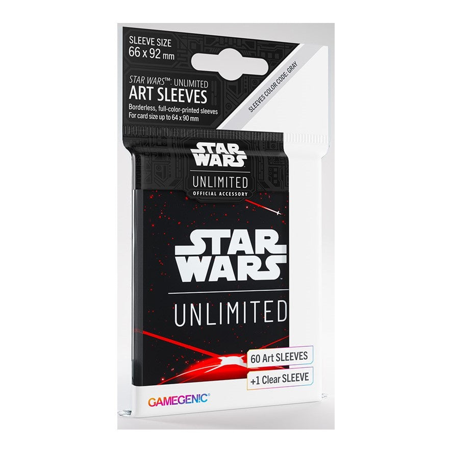 Gamegenic Star Wars Unlimited Art Sleeves - Space Red
