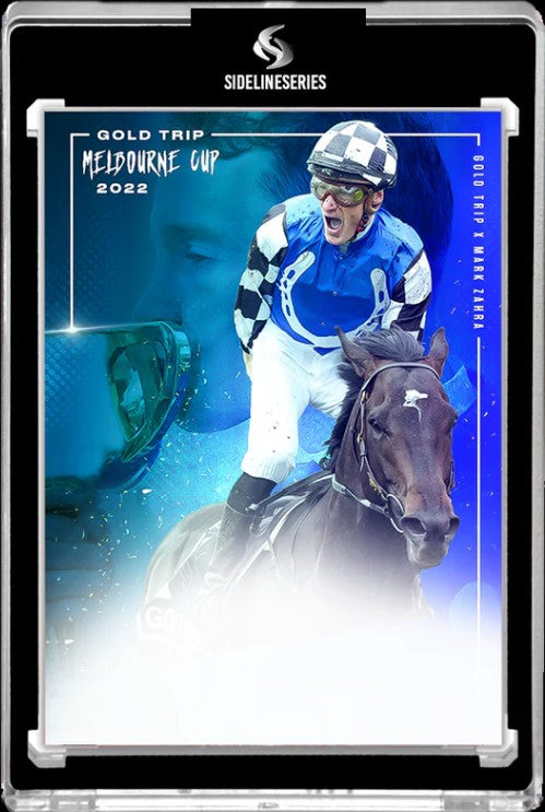 Gold Trip X Mark Zahra 2022 Melbourne Cup, Signature Black Edition, Sideline Series