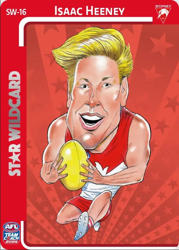 Isaac Heeney, TEAM Star Wildcard, 2025 Teamcoach AFL